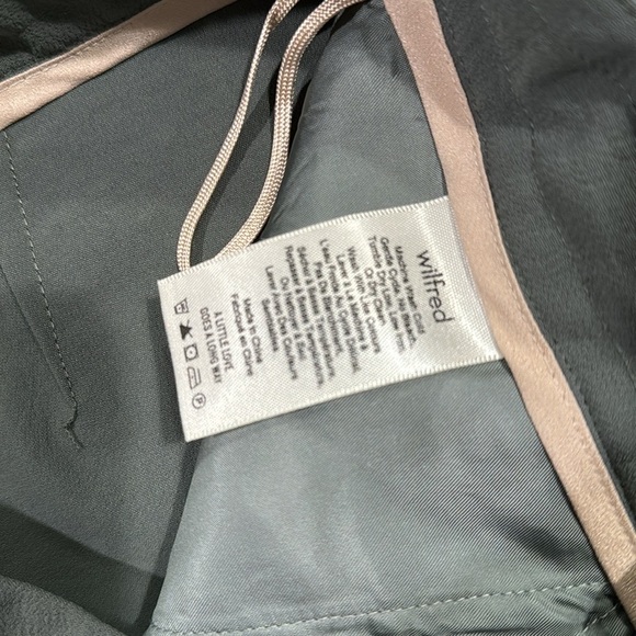Aritzia Wilfred all at pants green size 8 - Picture 6 of 7